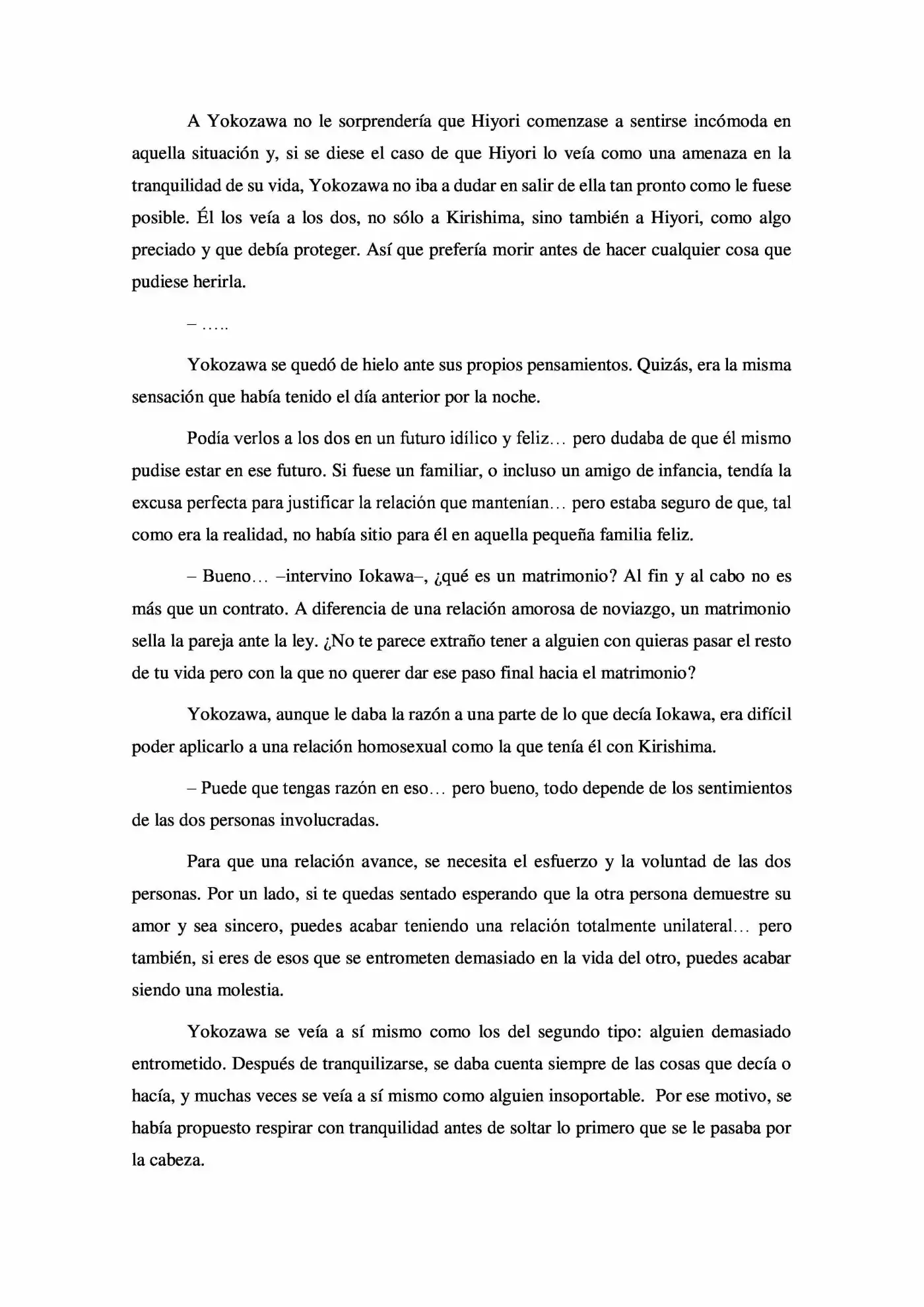 Sekaiichi Hatsukoi: Yokozawa Takafumi no Baai (Novela) (2011) - Capítulo 19 - Página 8 - LectorTMOo
