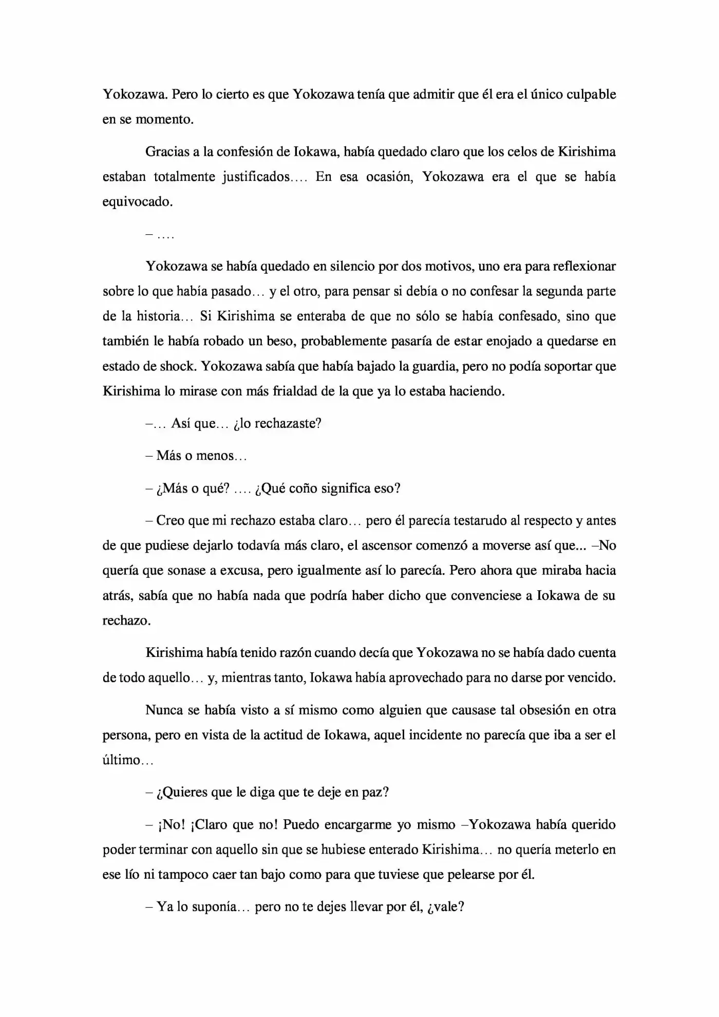 Sekaiichi Hatsukoi: Yokozawa Takafumi no Baai (Novela) (2011) - Capítulo 19 - Página 19 - LectorTMOo