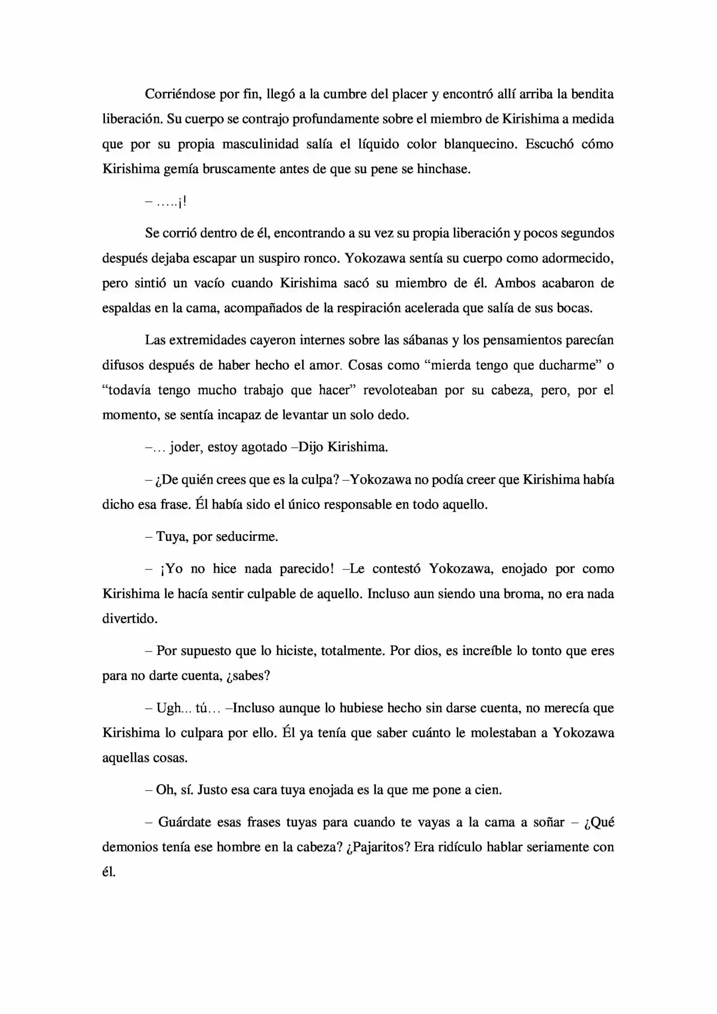 Sekaiichi Hatsukoi: Yokozawa Takafumi no Baai (Novela) (2011) - Capítulo 19 - Página 31 - LectorTMOo