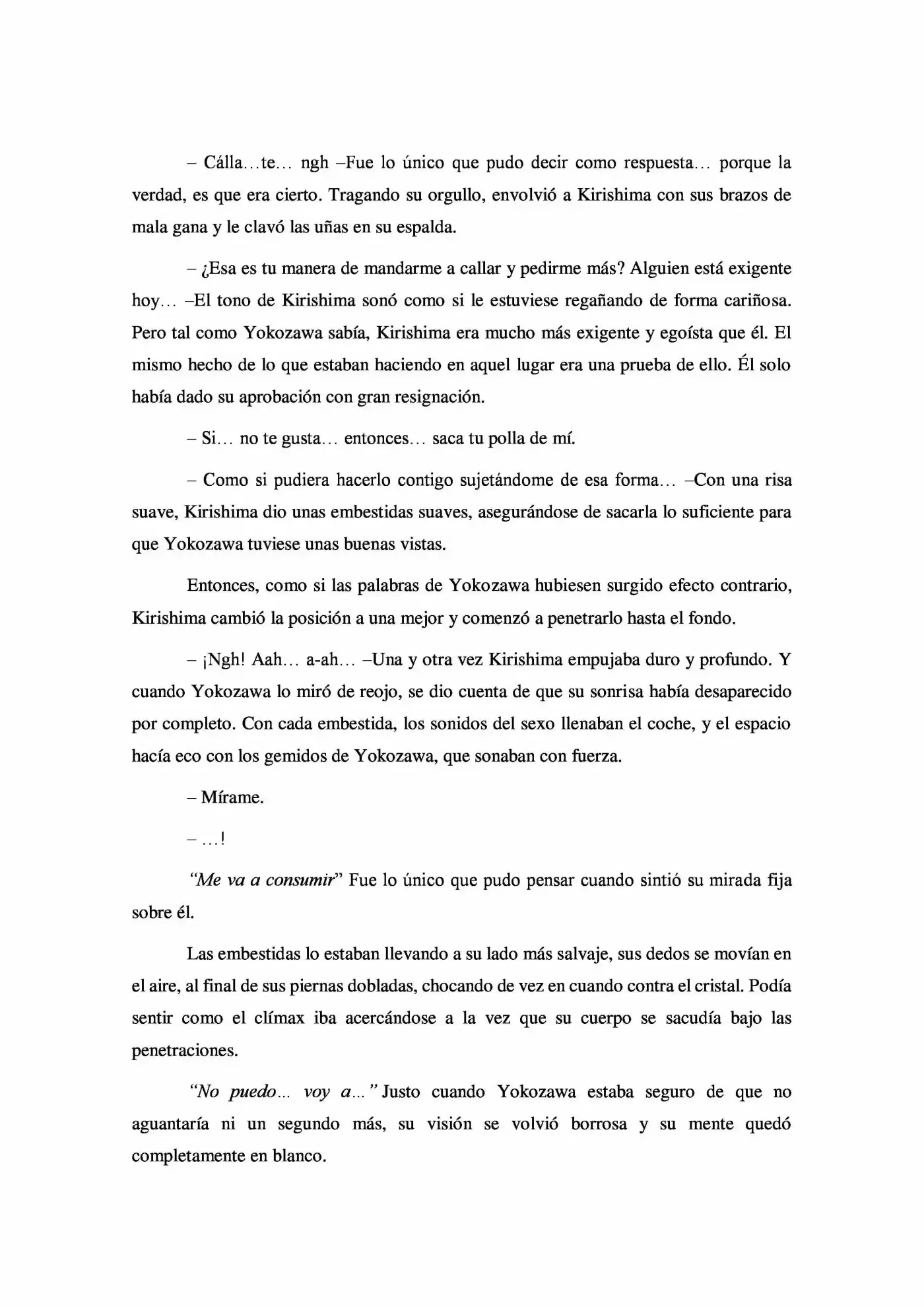 Sekaiichi Hatsukoi: Yokozawa Takafumi no Baai (Novela) (2011) - Capítulo 21 - Página 6 - LectorTMOo