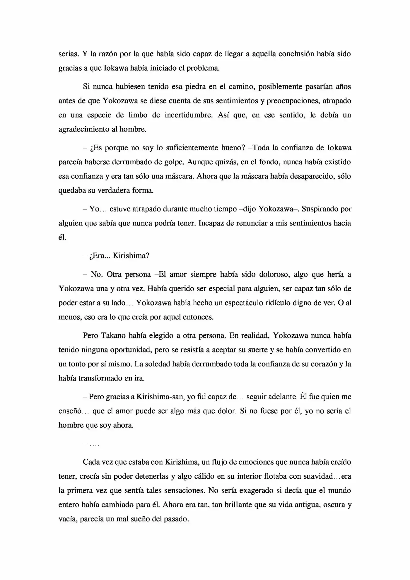 Sekaiichi Hatsukoi: Yokozawa Takafumi no Baai (Novela) (2011) - Capítulo 21 - Página 9 - LectorTMOo