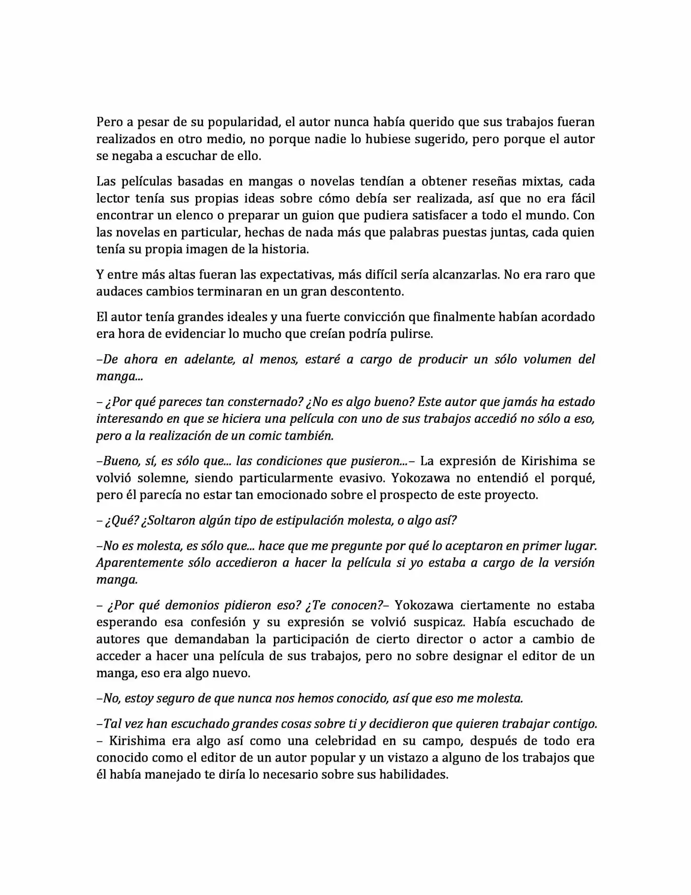 Sekaiichi Hatsukoi: Yokozawa Takafumi no Baai (Novela) (2011) - Capítulo 22 - Página 8 - LectorTMOo