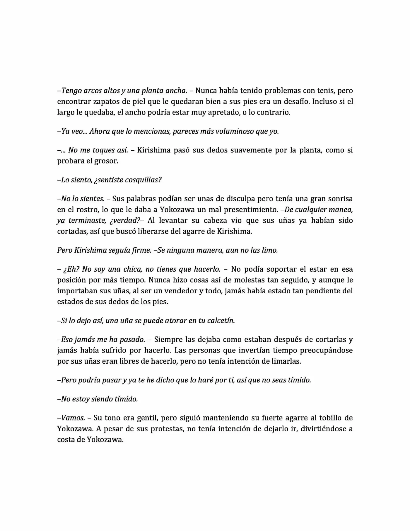 Sekaiichi Hatsukoi: Yokozawa Takafumi no Baai (Novela) (2011) - Capítulo 22 - Página 22 - LectorTMOo