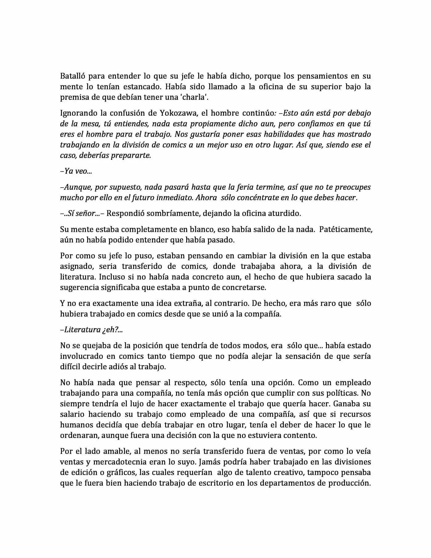 Sekaiichi Hatsukoi: Yokozawa Takafumi no Baai (Novela) (2011) - Capítulo 22 - Página 30 - LectorTMOo
