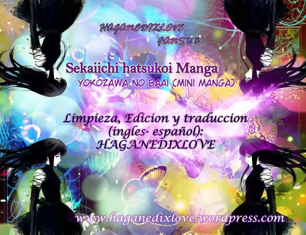 Sekaiichi Hatsukoi: Yokozawa Takafumi no Baai (Novela) (2011) - Capítulo 4.3 - Página 1 - LectorTMOo