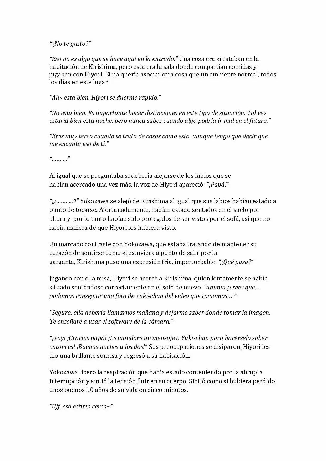 Sekaiichi Hatsukoi: Yokozawa Takafumi no Baai (Novela) (2011) - Capítulo 5 - Página 7 - LectorTMOo
