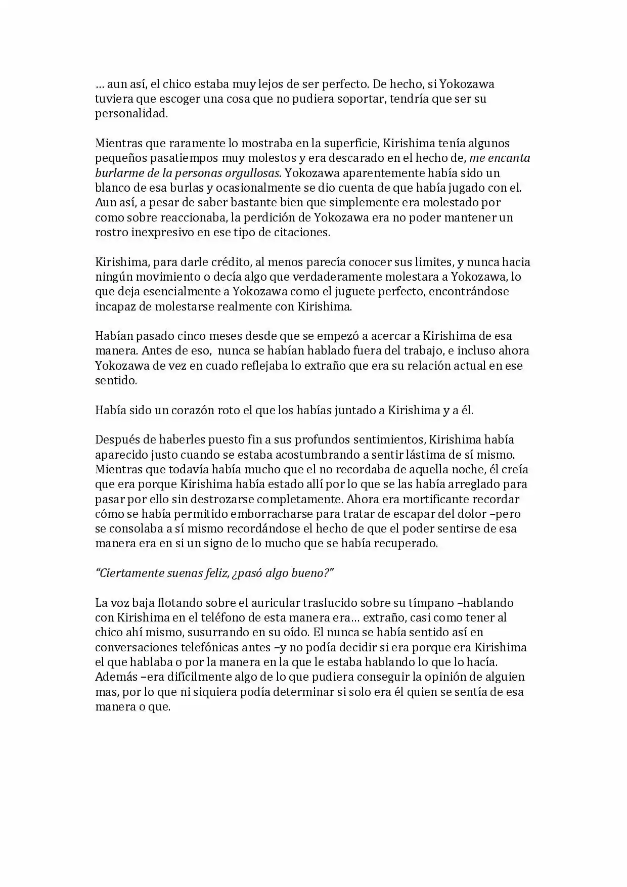 Sekaiichi Hatsukoi: Yokozawa Takafumi no Baai (Novela) (2011) - Capítulo 5 - Página 25 - LectorTMOo