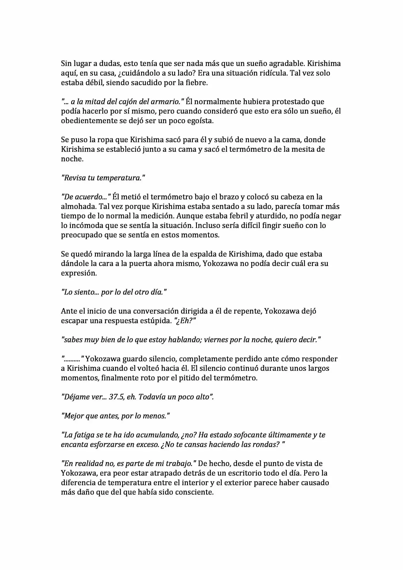 Sekaiichi Hatsukoi: Yokozawa Takafumi no Baai (Novela) (2011) - Capítulo 8 - Página 28 - LectorTMOo