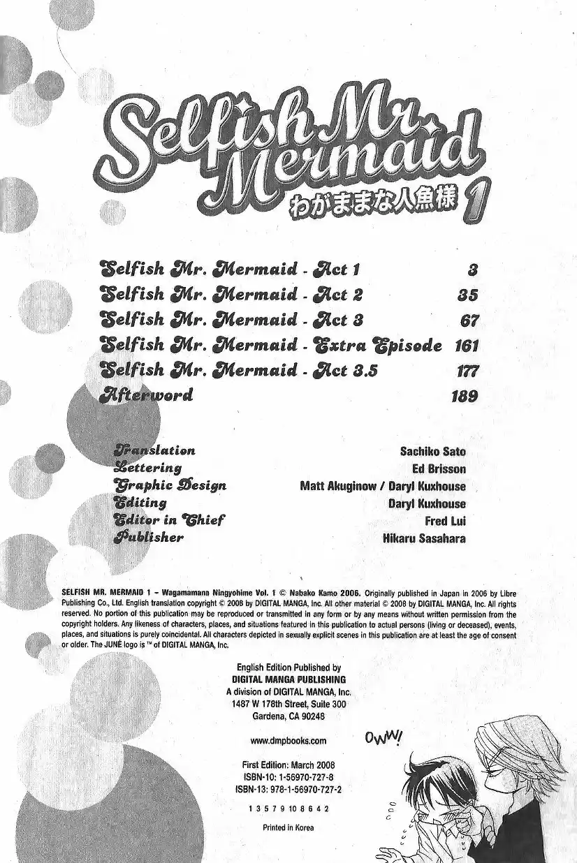 Selfish Mr. Mermaid (2006) - Capítulo 1 - Página 4 - LectorTMOo