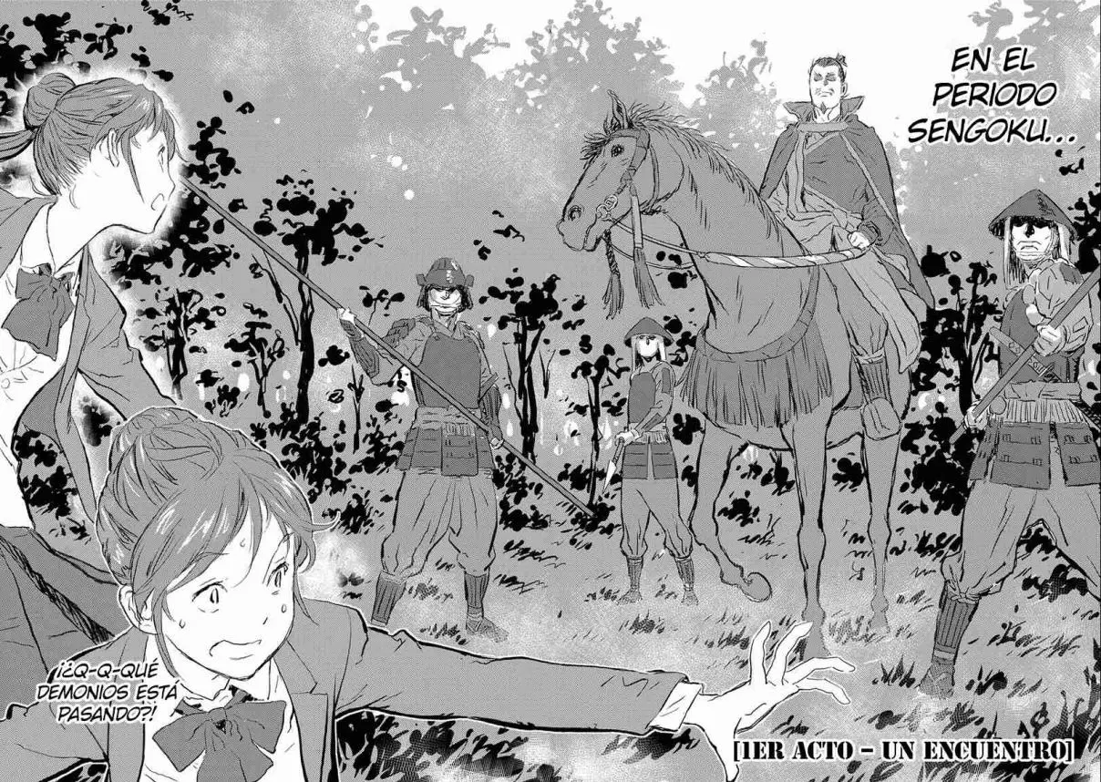 Sengoku Komachi Kuroutan: Noukou Giga - Capítulo 1 - Página 4 - LectorTMOo