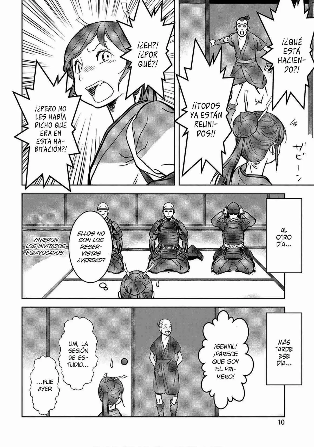 Sengoku Komachi Kuroutan: Noukou Giga - Capítulo 11 - Página 12 - LectorTMOo