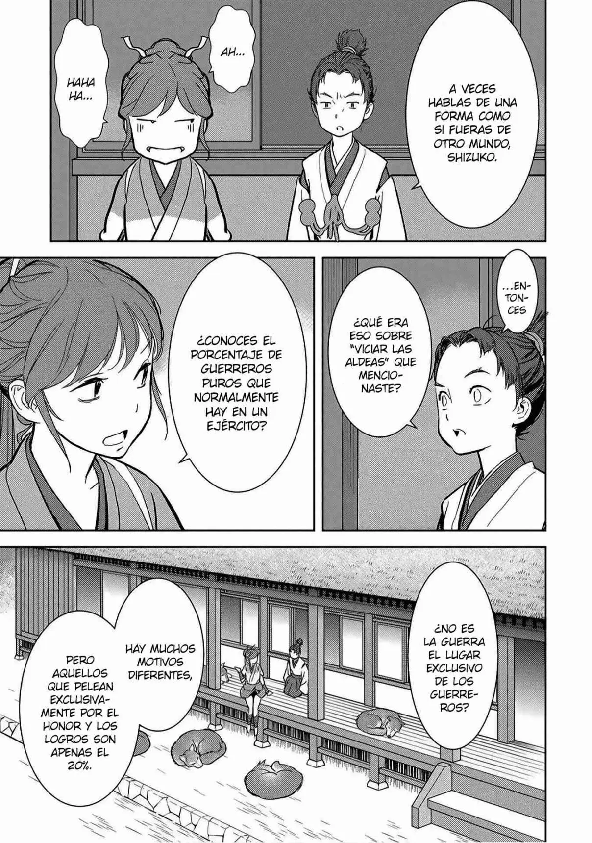Sengoku Komachi Kuroutan: Noukou Giga - Capítulo 11 - Página 21 - LectorTMOo
