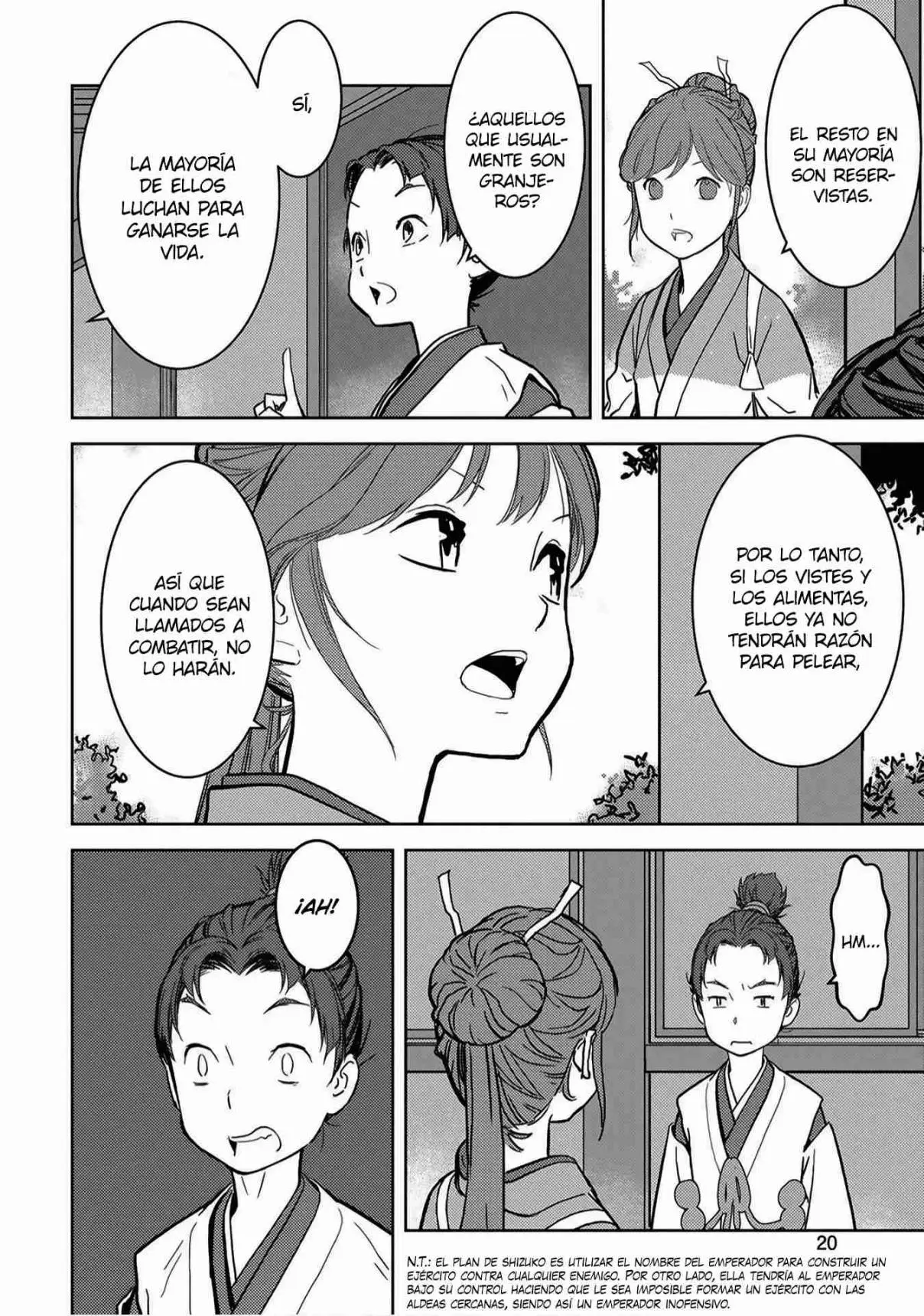 Sengoku Komachi Kuroutan: Noukou Giga - Capítulo 11 - Página 22 - LectorTMOo