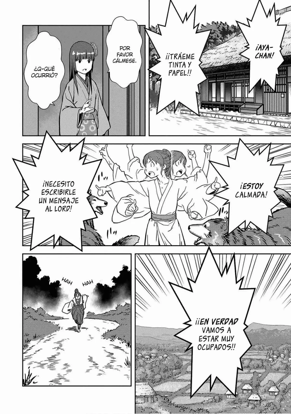 Sengoku Komachi Kuroutan: Noukou Giga - Capítulo 11 - Página 28 - LectorTMOo