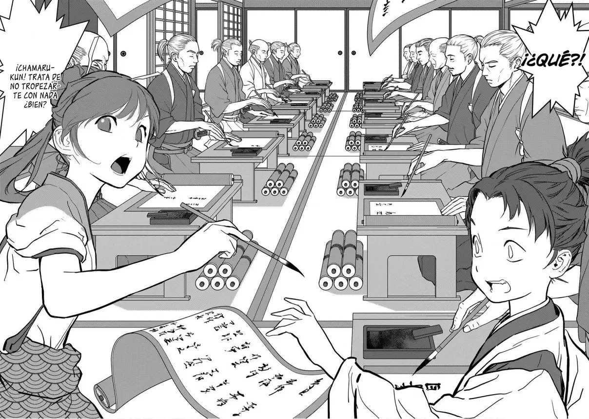 Sengoku Komachi Kuroutan: Noukou Giga - Capítulo 11 - Página 32 - LectorTMOo