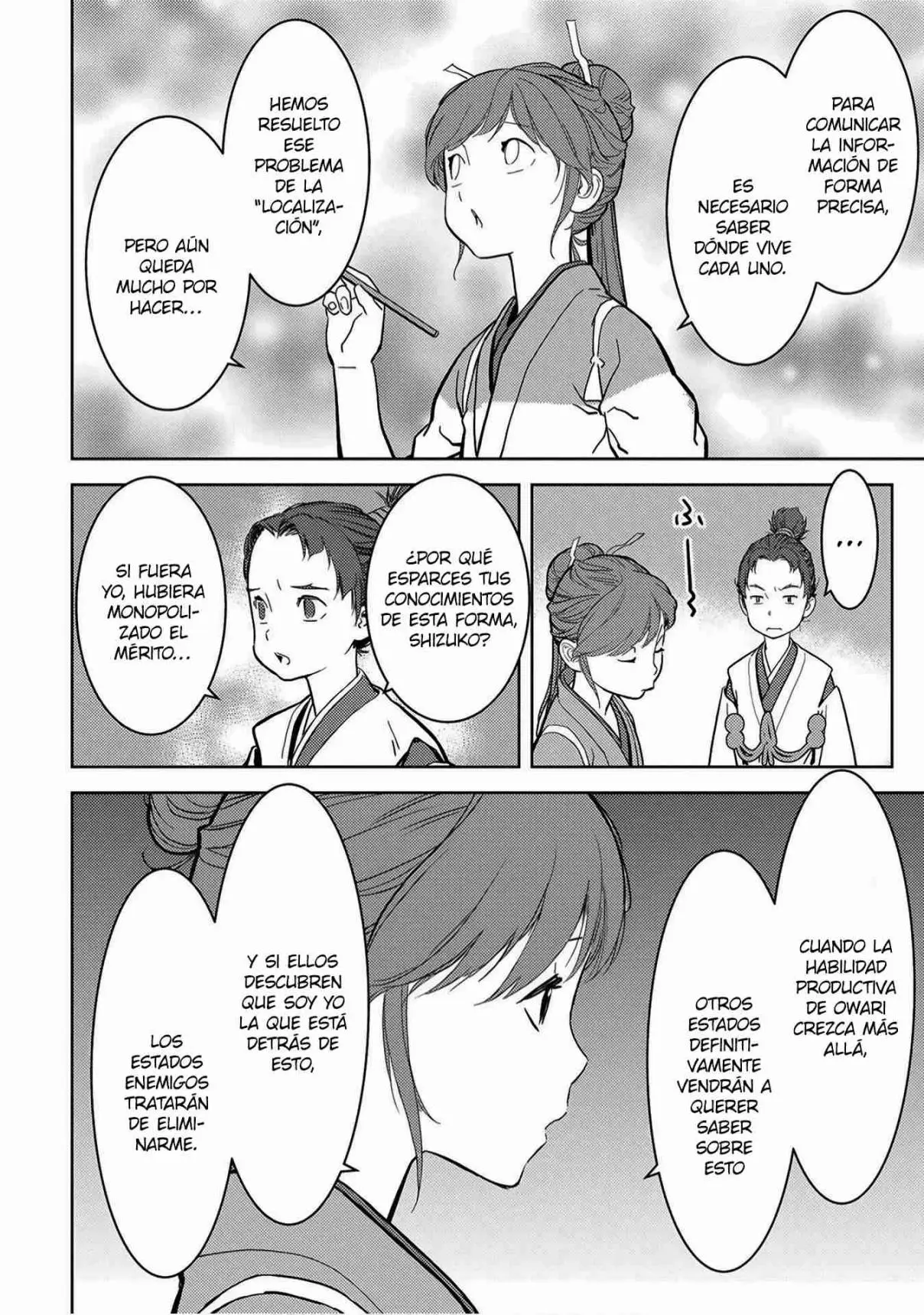 Sengoku Komachi Kuroutan: Noukou Giga - Capítulo 11 - Página 35 - LectorTMOo
