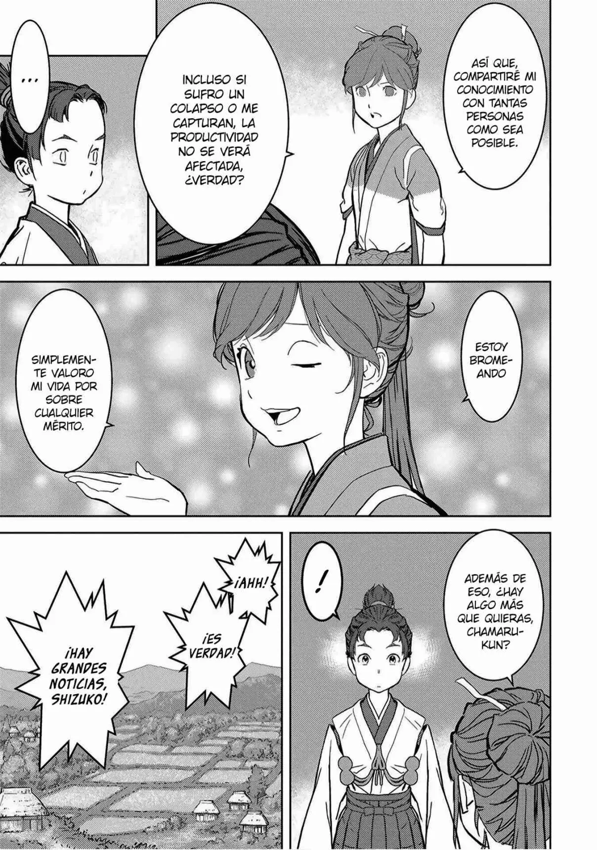 Sengoku Komachi Kuroutan: Noukou Giga - Capítulo 11 - Página 36 - LectorTMOo