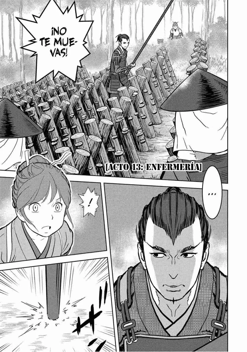 Sengoku Komachi Kuroutan: Noukou Giga - Capítulo 13 - Página 2 - LectorTMOo