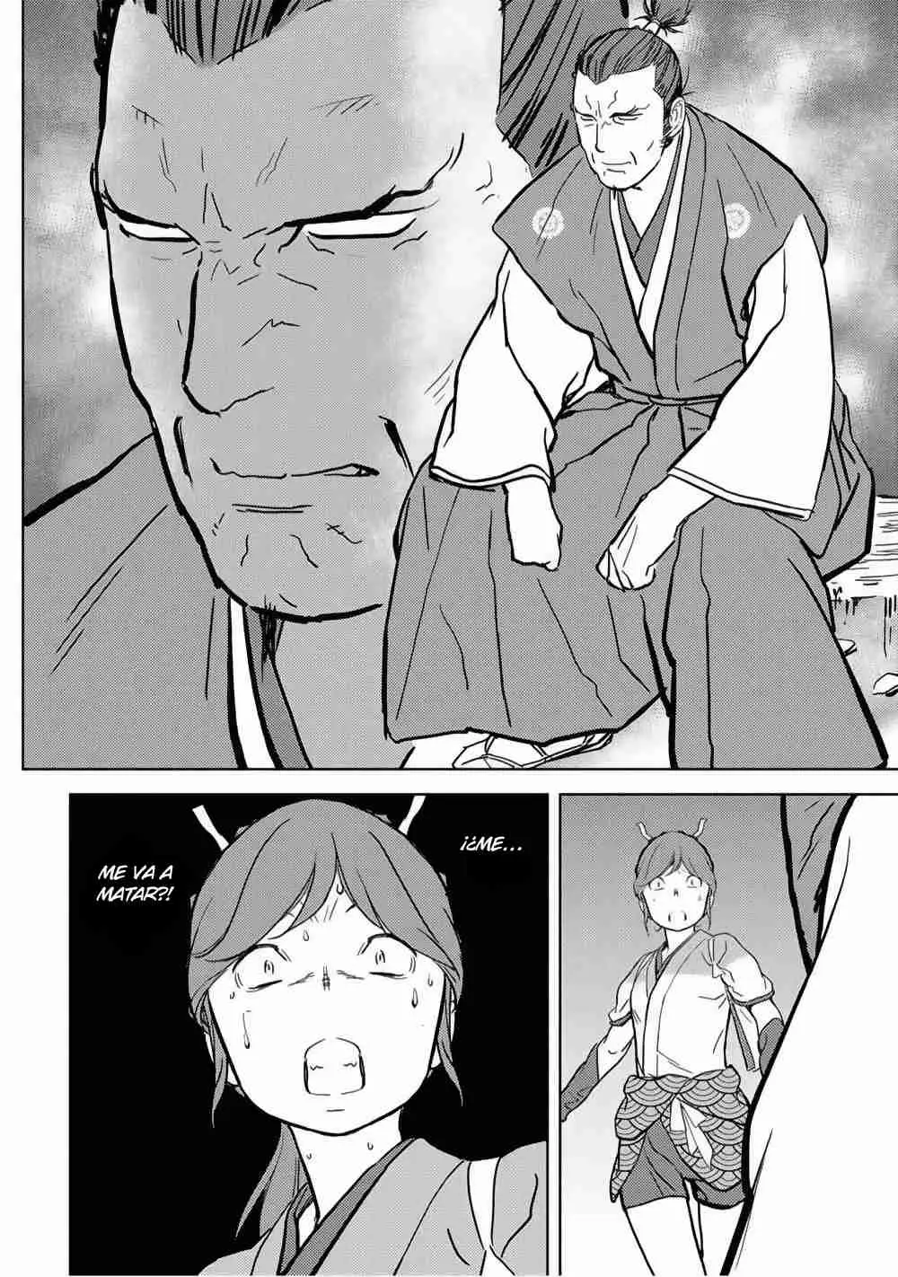 Sengoku Komachi Kuroutan: Noukou Giga - Capítulo 15 - Página 35 - LectorTMOo