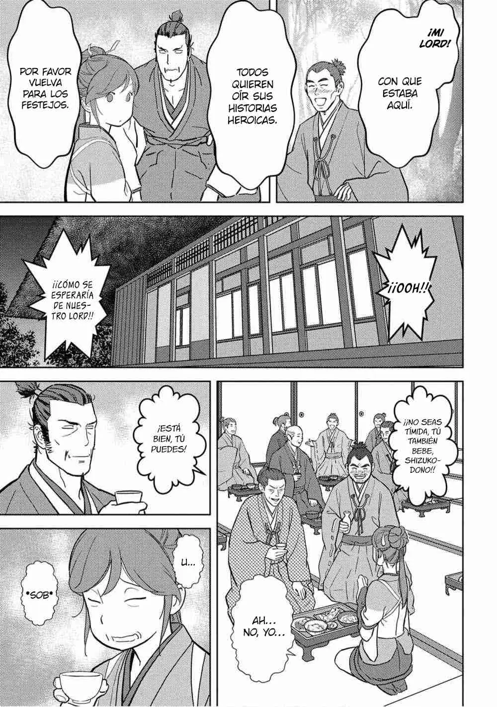 Sengoku Komachi Kuroutan: Noukou Giga - Capítulo 16 - Página 31 - LectorTMOo