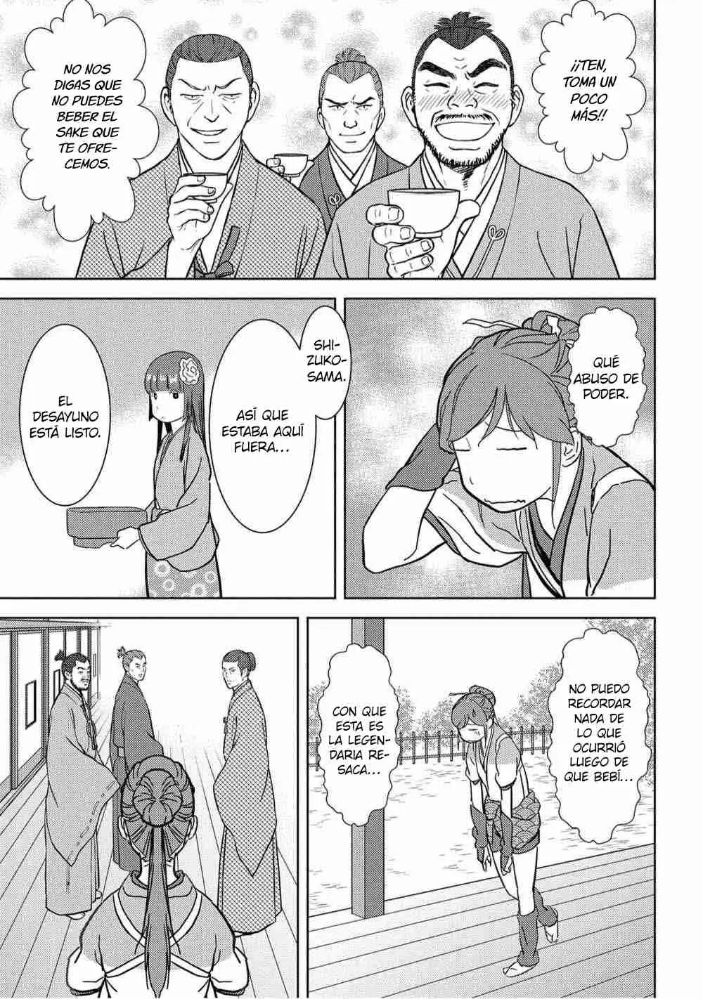 Sengoku Komachi Kuroutan: Noukou Giga - Capítulo 16 - Página 33 - LectorTMOo