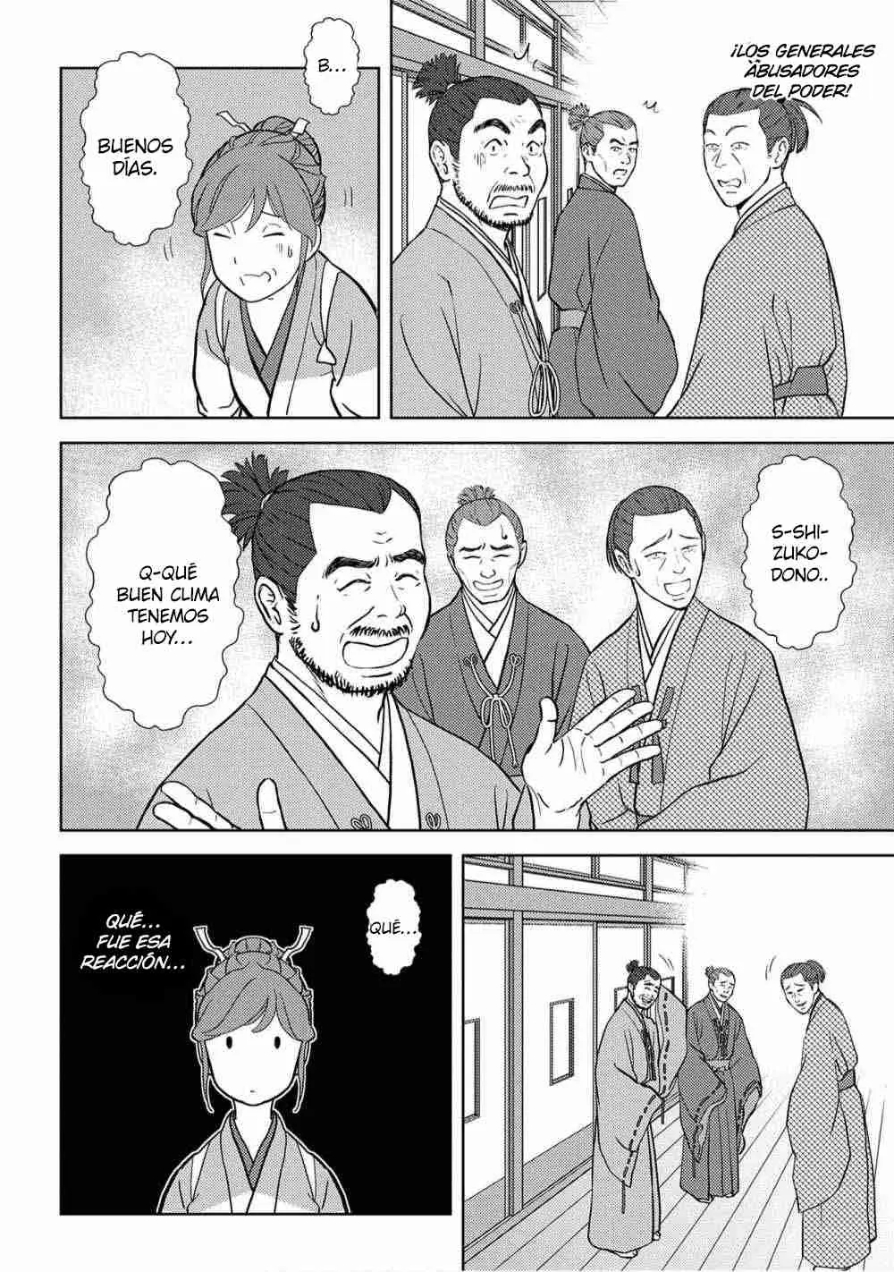 Sengoku Komachi Kuroutan: Noukou Giga - Capítulo 16 - Página 34 - LectorTMOo