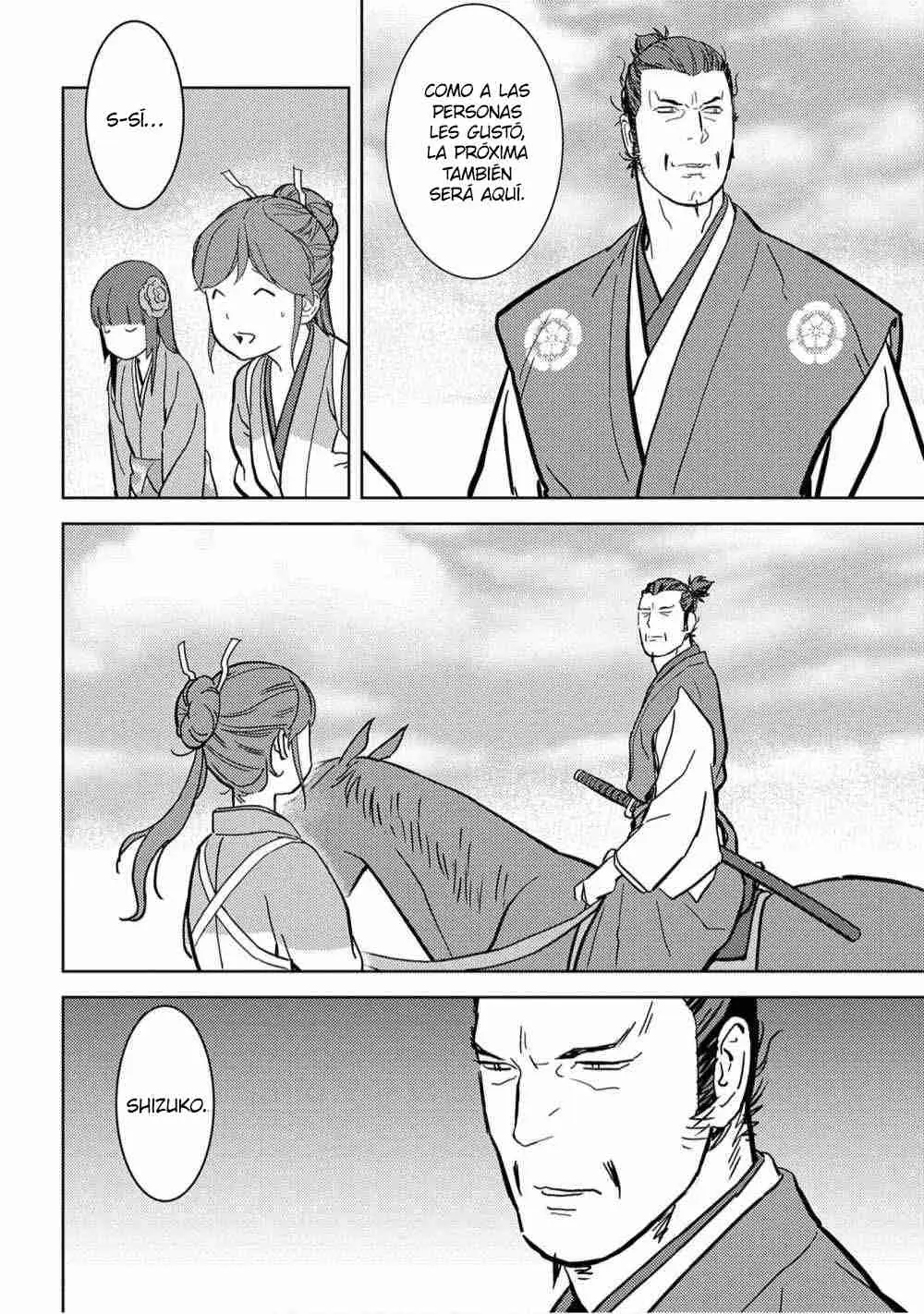 Sengoku Komachi Kuroutan: Noukou Giga - Capítulo 16 - Página 40 - LectorTMOo
