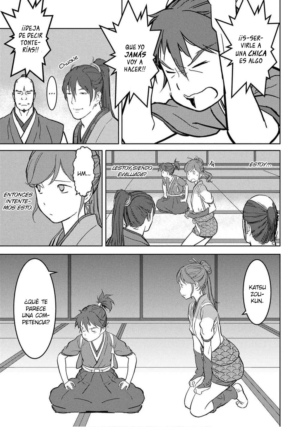 Sengoku Komachi Kuroutan: Noukou Giga - Capítulo 17 - Página 12 - LectorTMOo