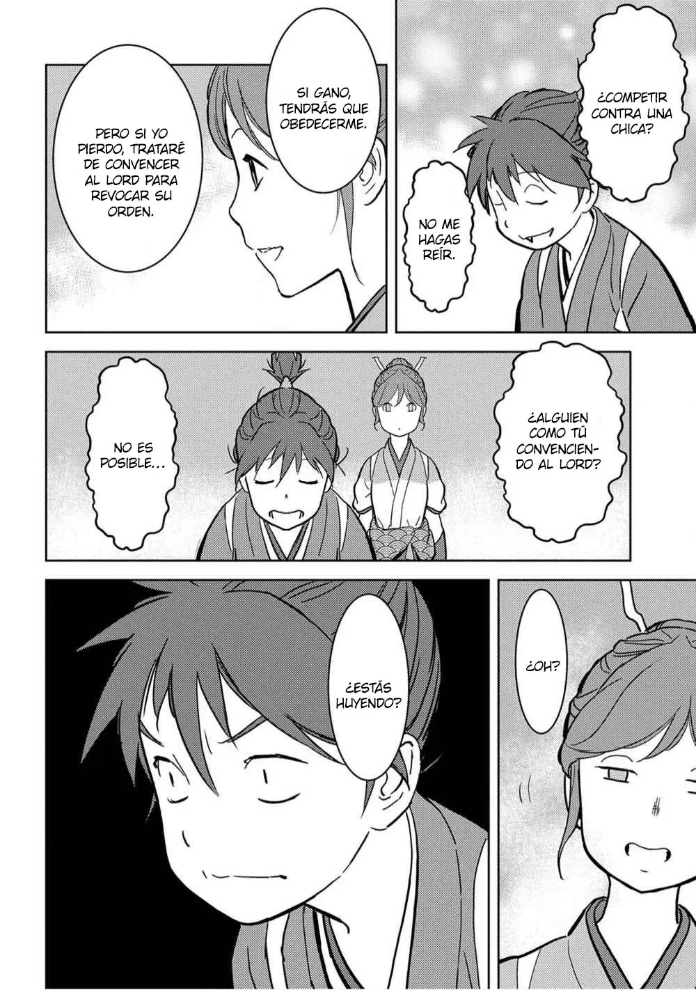 Sengoku Komachi Kuroutan: Noukou Giga - Capítulo 17 - Página 13 - LectorTMOo