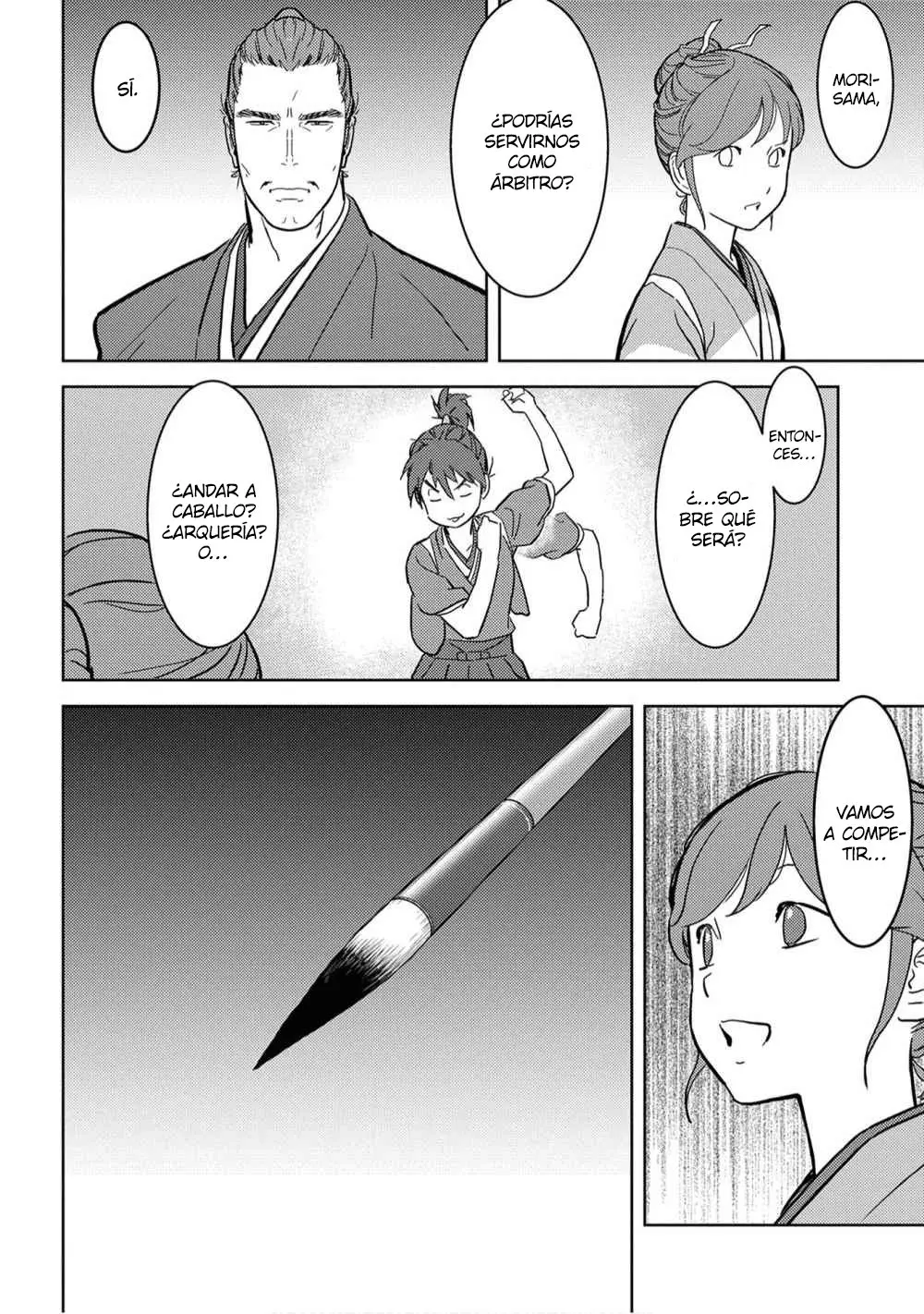 Sengoku Komachi Kuroutan: Noukou Giga - Capítulo 17 - Página 15 - LectorTMOo