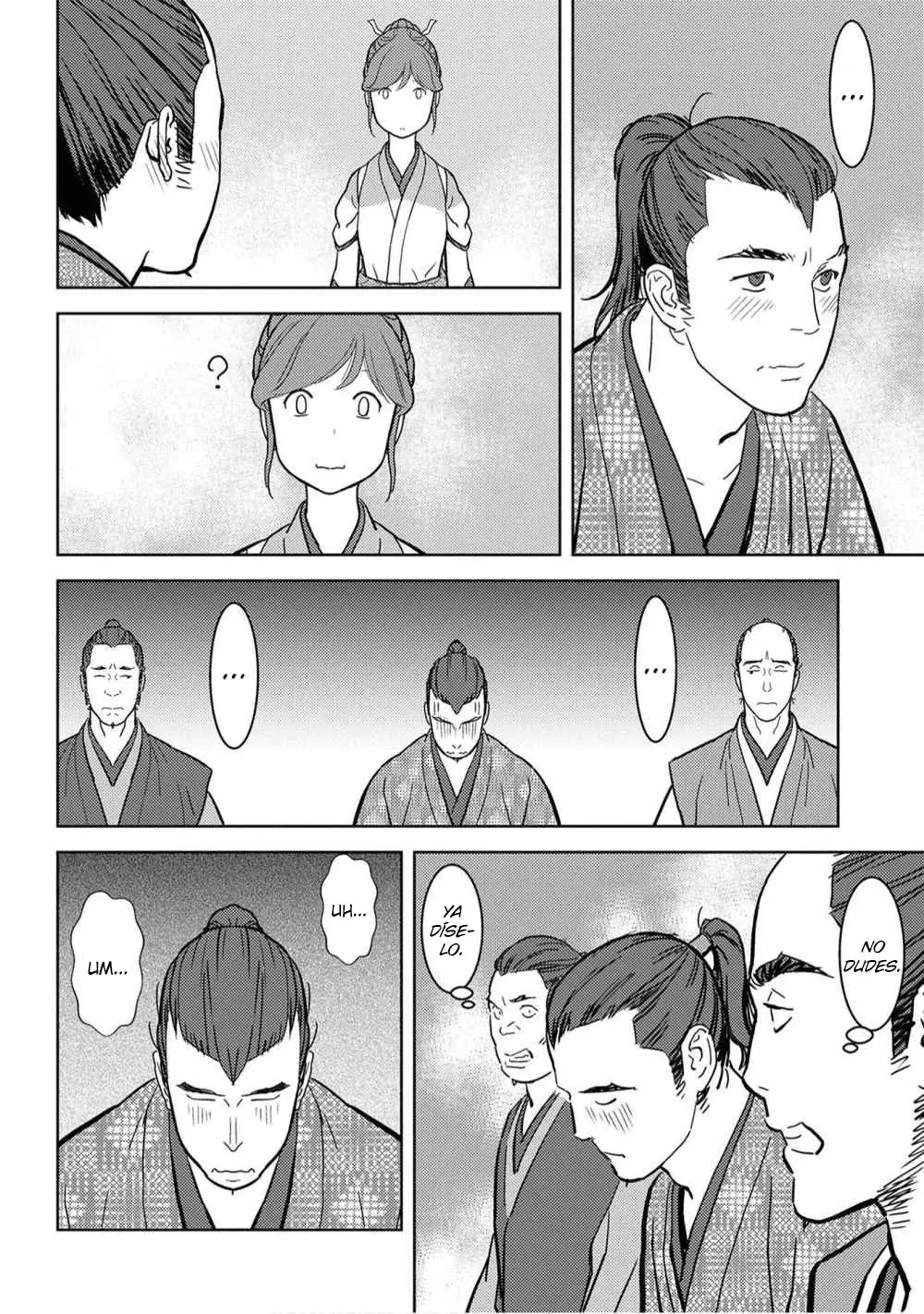 Sengoku Komachi Kuroutan: Noukou Giga - Capítulo 17 - Página 23 - LectorTMOo