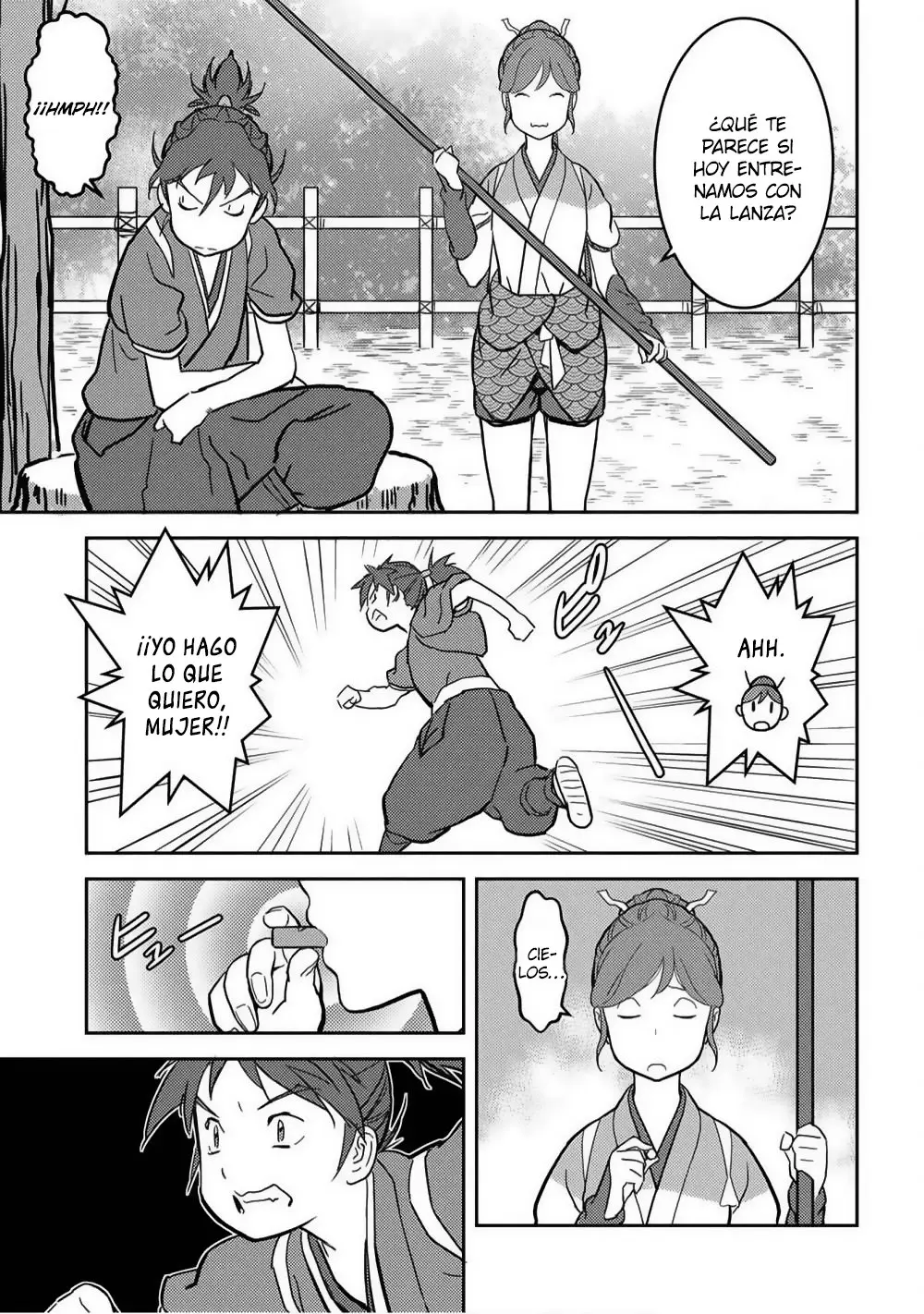 Sengoku Komachi Kuroutan: Noukou Giga - Capítulo 18 - Página 6 - LectorTMOo