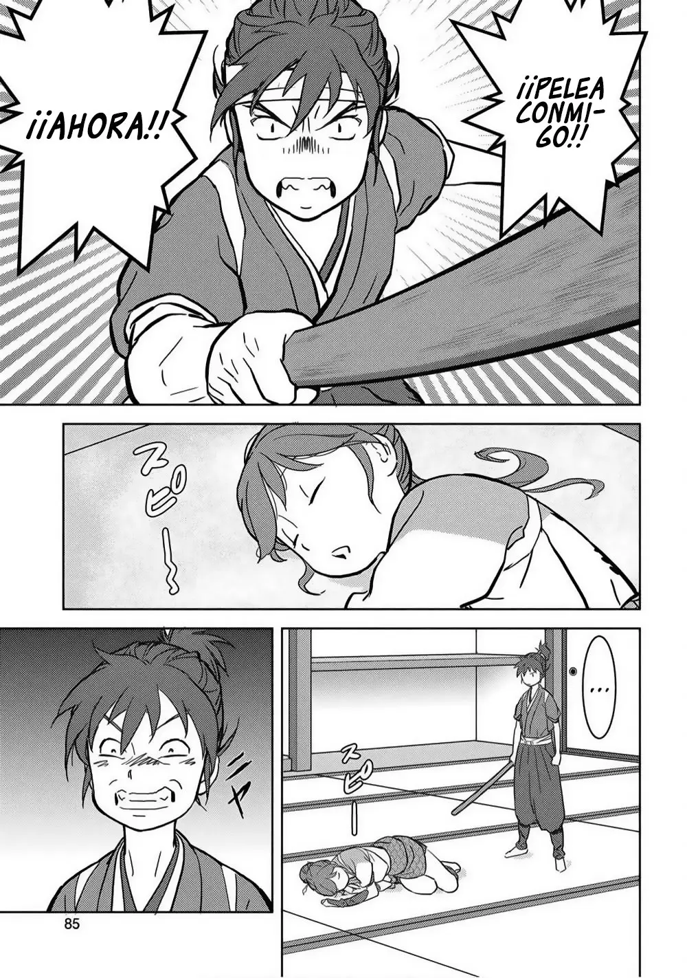 Sengoku Komachi Kuroutan: Noukou Giga - Capítulo 18 - Página 8 - LectorTMOo