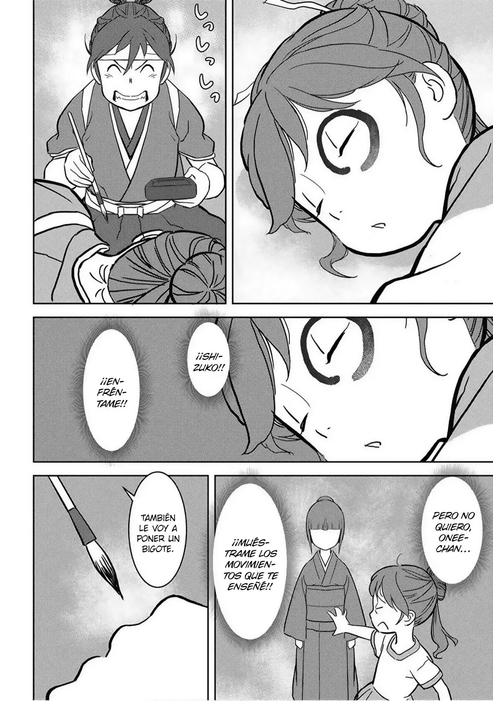 Sengoku Komachi Kuroutan: Noukou Giga - Capítulo 18 - Página 9 - LectorTMOo