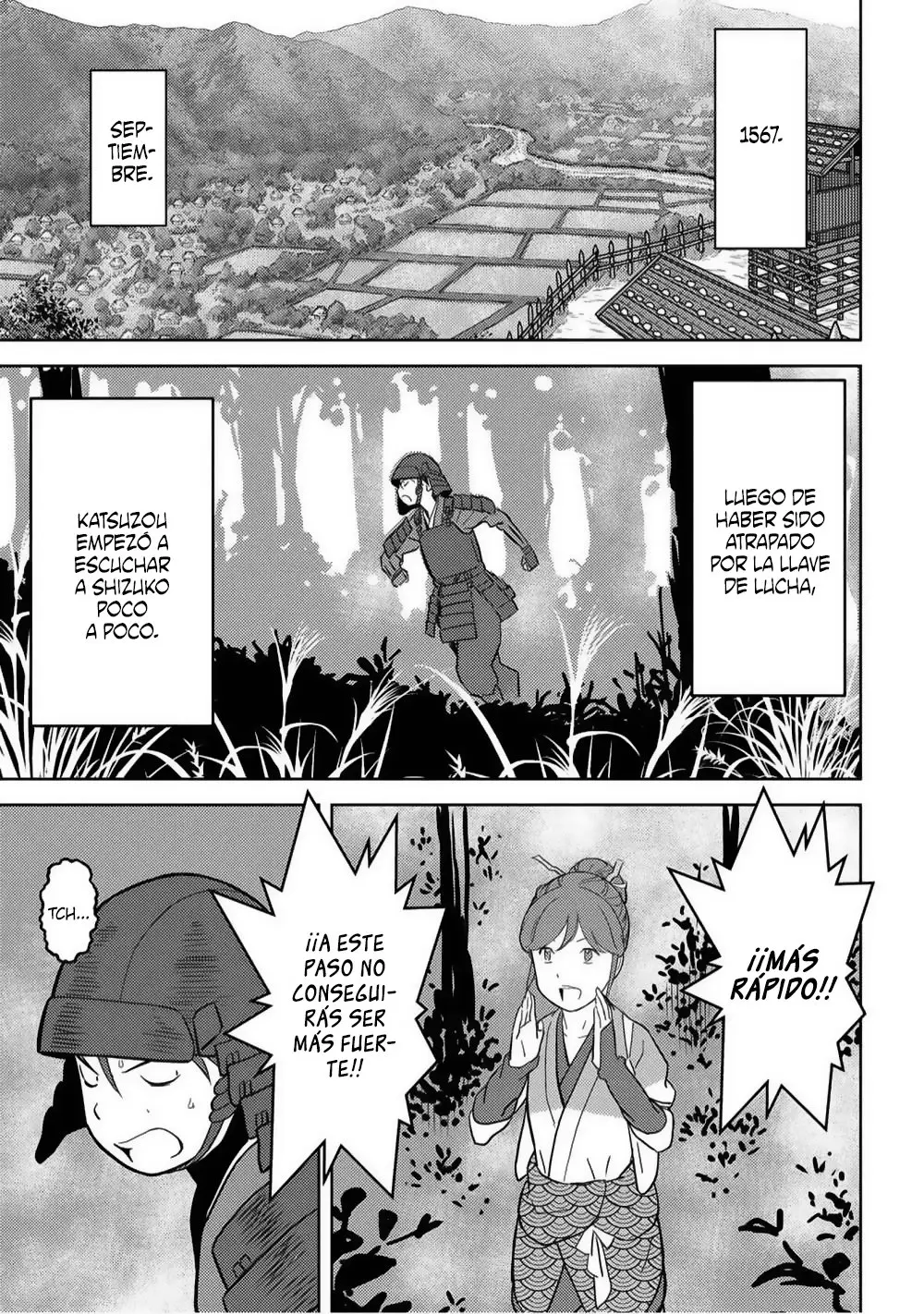 Sengoku Komachi Kuroutan: Noukou Giga - Capítulo 18 - Página 12 - LectorTMOo
