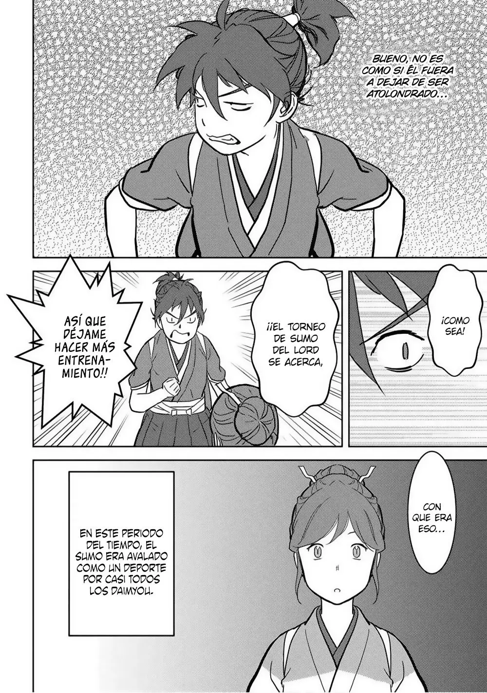 Sengoku Komachi Kuroutan: Noukou Giga - Capítulo 18 - Página 19 - LectorTMOo