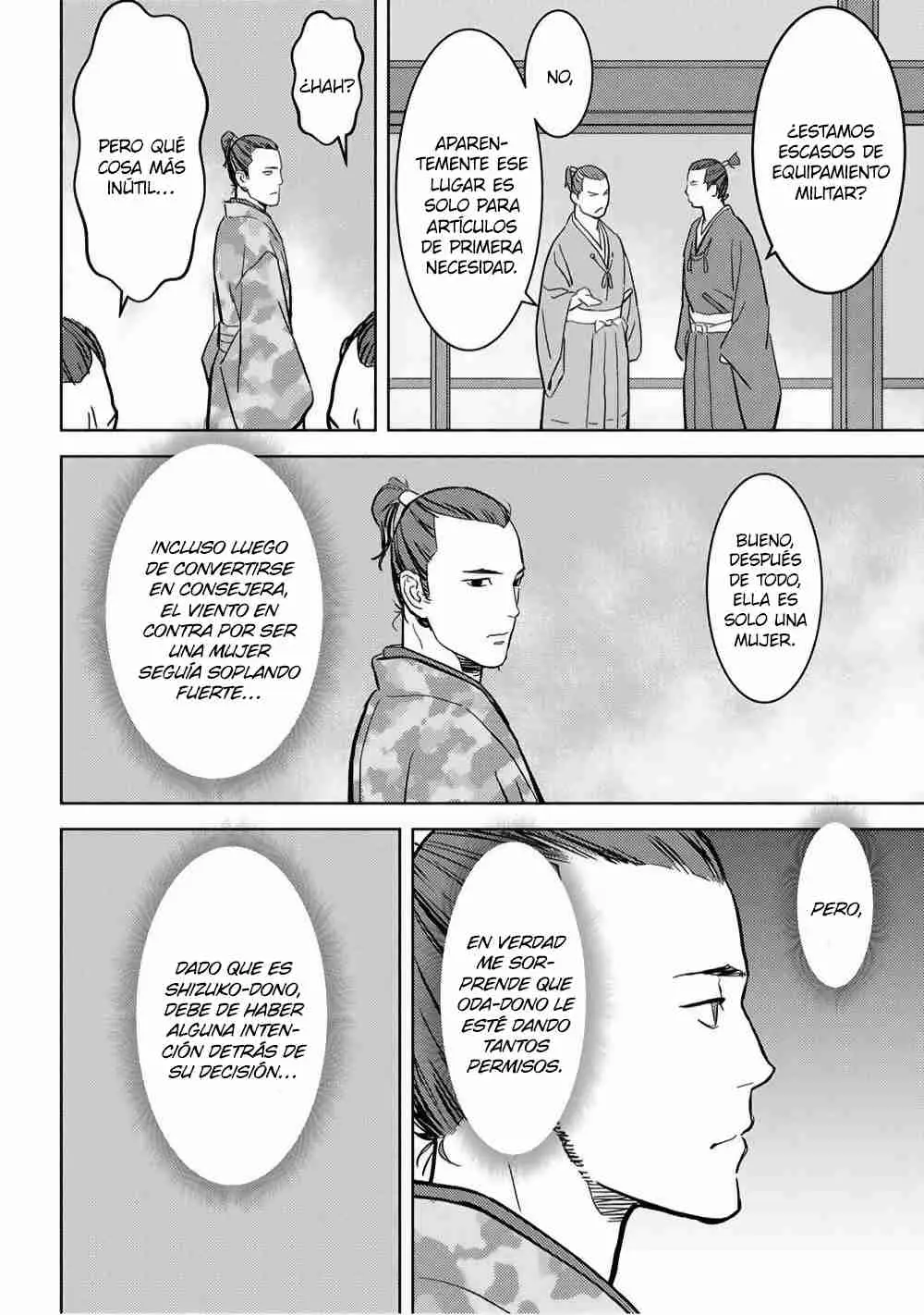 Sengoku Komachi Kuroutan: Noukou Giga - Capítulo 19 - Página 7 - LectorTMOo