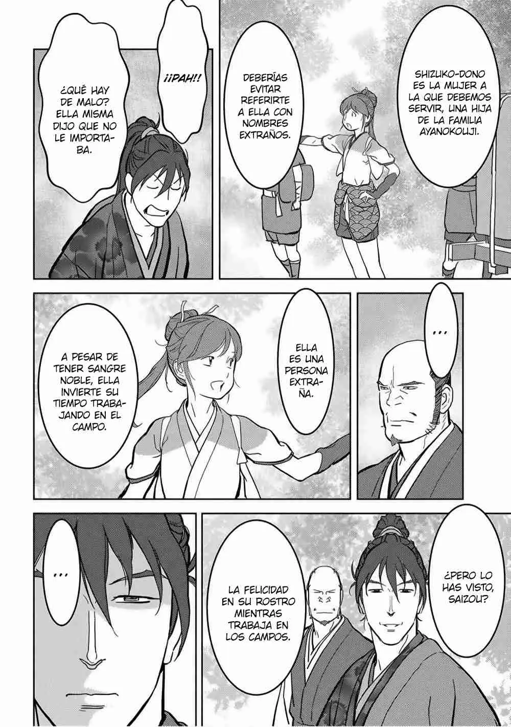 Sengoku Komachi Kuroutan: Noukou Giga - Capítulo 19 - Página 15 - LectorTMOo