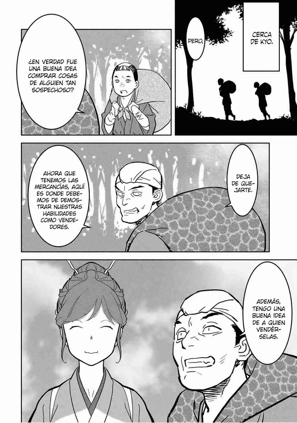 Sengoku Komachi Kuroutan: Noukou Giga - Capítulo 19 - Página 35 - LectorTMOo