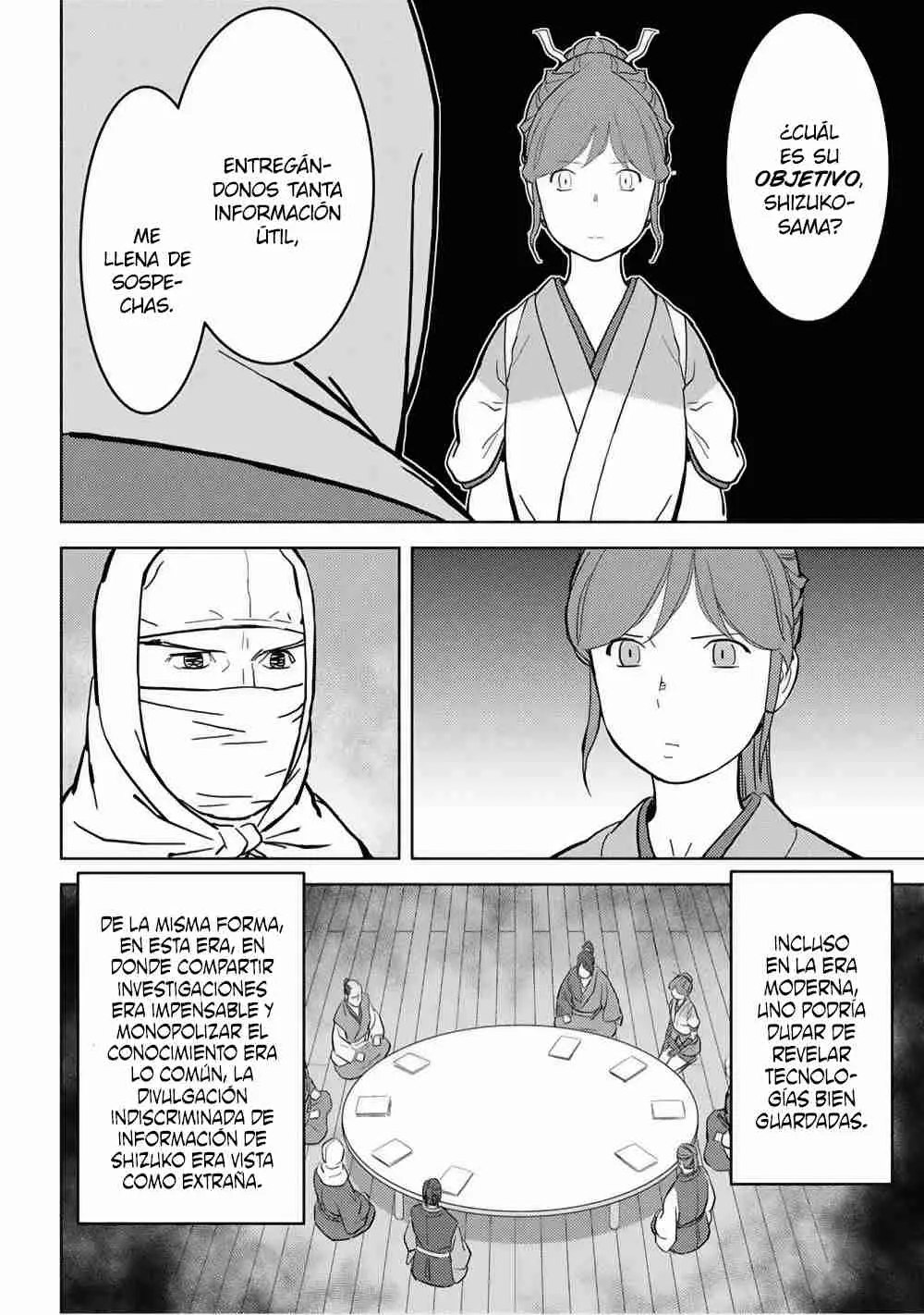 Sengoku Komachi Kuroutan: Noukou Giga - Capítulo 21 - Página 19 - LectorTMOo