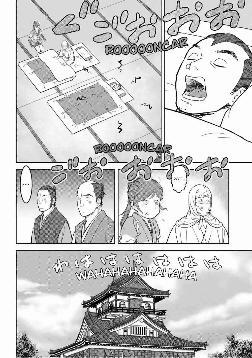 Sengoku Komachi Kuroutan: Noukou Giga - Capítulo 21 - Página 34 - LectorTMOo