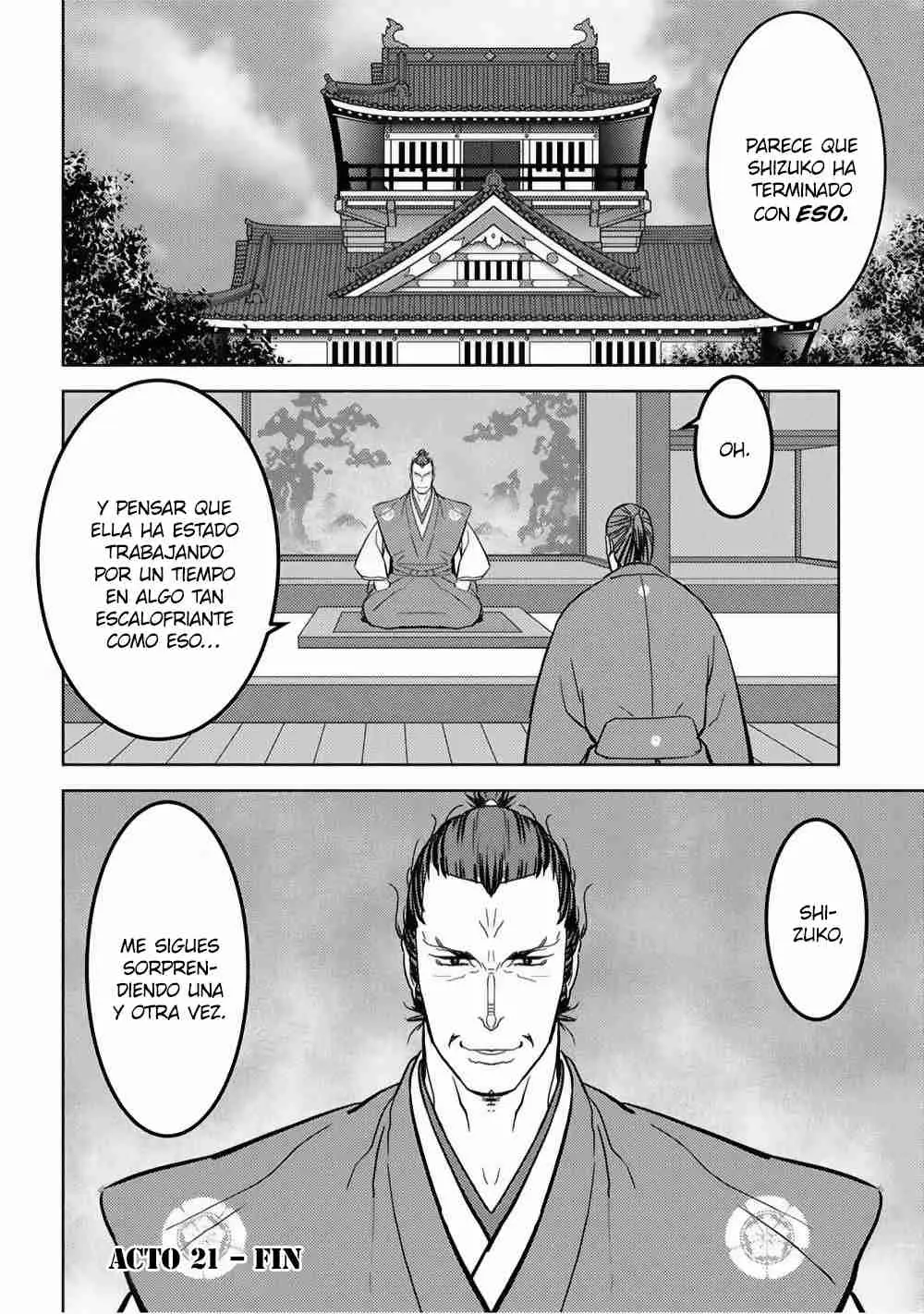 Sengoku Komachi Kuroutan: Noukou Giga - Capítulo 21 - Página 42 - LectorTMOo