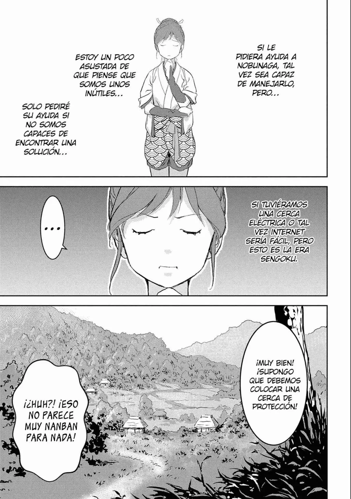 Sengoku Komachi Kuroutan: Noukou Giga - Capítulo 3 - Página 8 - LectorTMOo