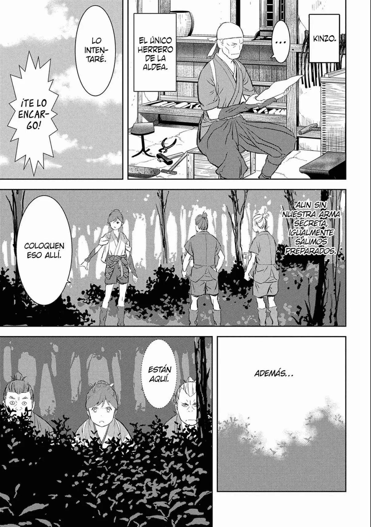 Sengoku Komachi Kuroutan: Noukou Giga - Capítulo 3 - Página 10 - LectorTMOo