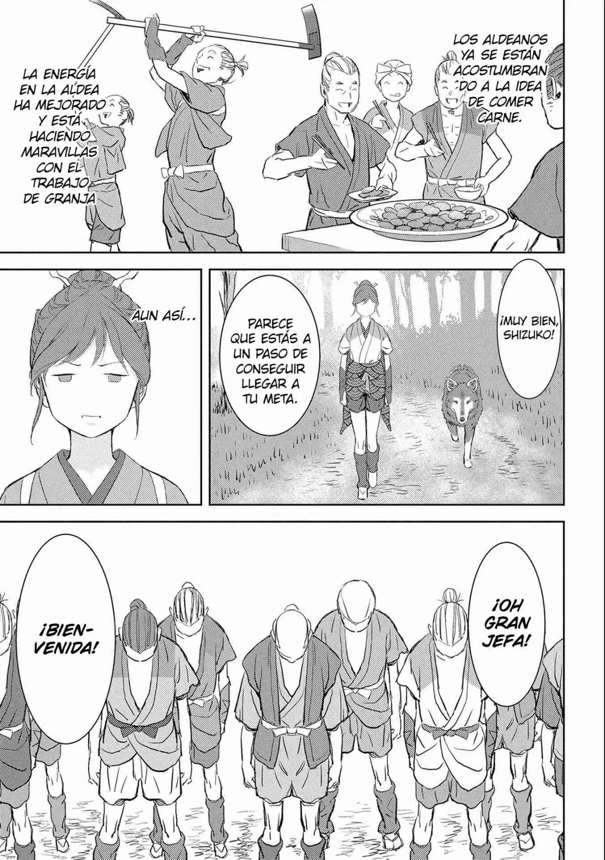 Sengoku Komachi Kuroutan: Noukou Giga - Capítulo 3 - Página 36 - LectorTMOo
