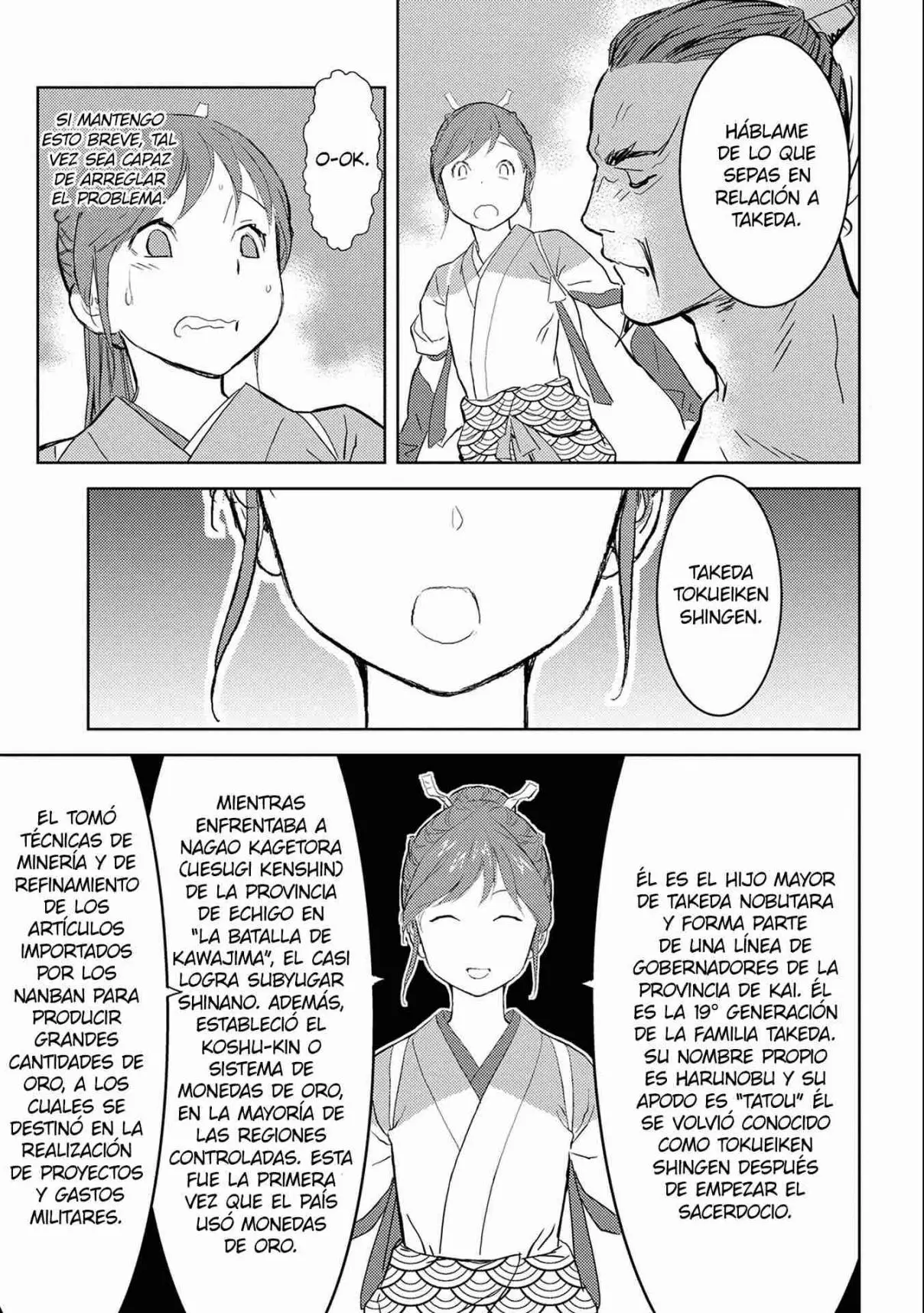 Sengoku Komachi Kuroutan: Noukou Giga - Capítulo 4 - Página 25 - LectorTMOo
