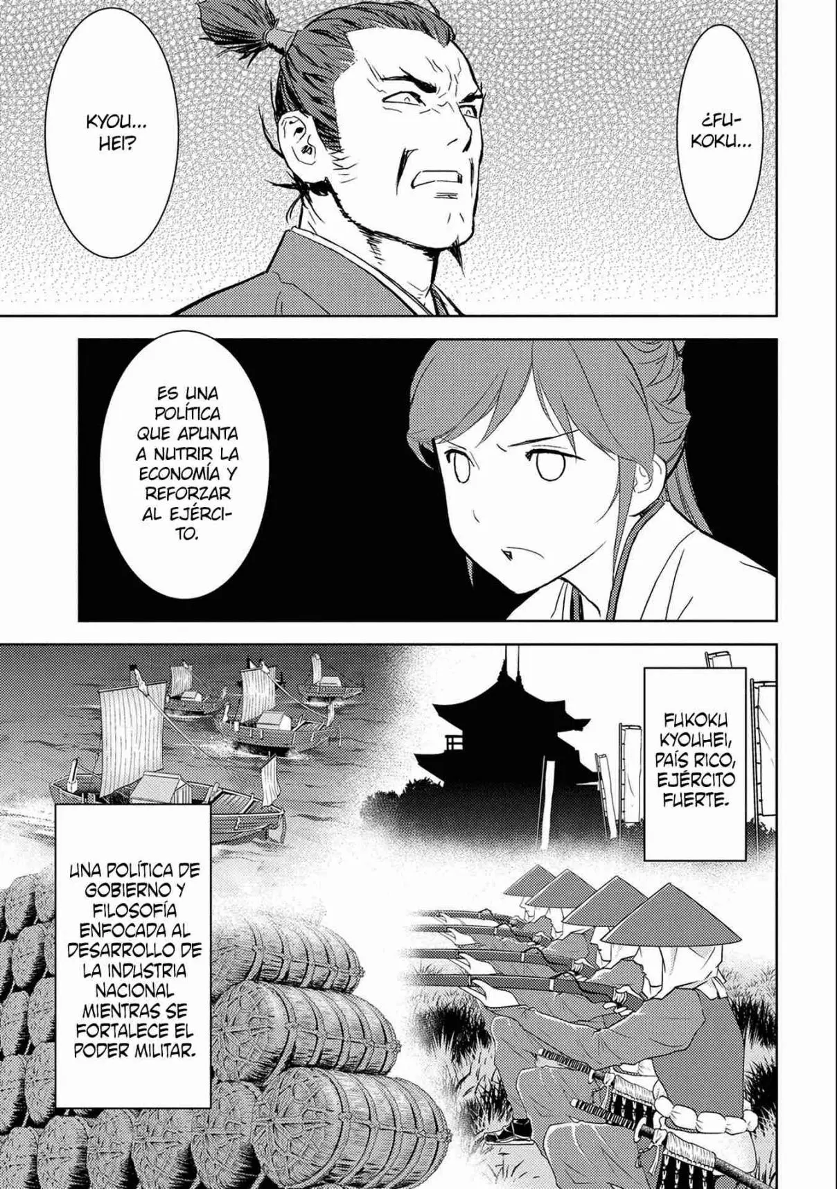 Sengoku Komachi Kuroutan: Noukou Giga - Capítulo 5 - Página 19 - LectorTMOo