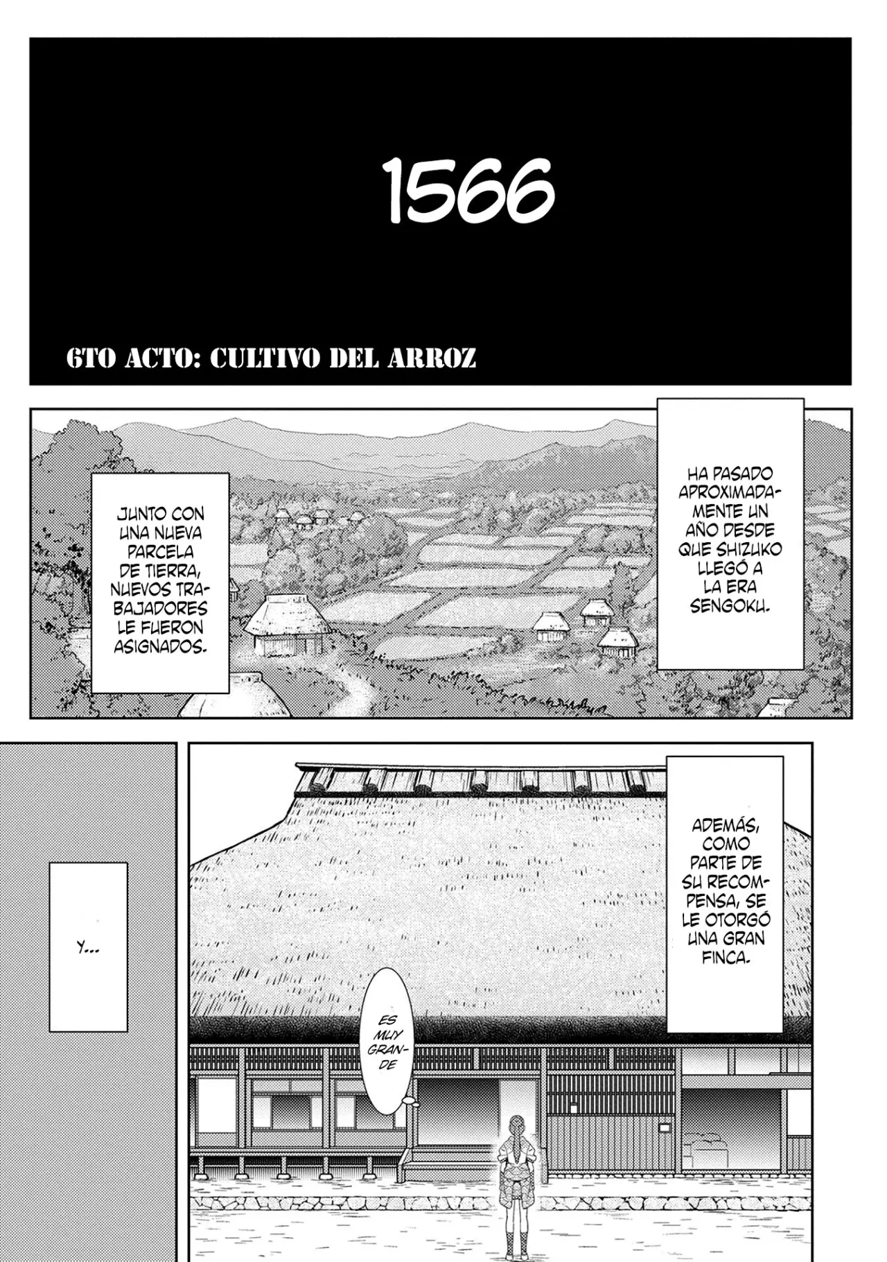 Sengoku Komachi Kuroutan: Noukou Giga - Capítulo 6 - Página 5 - LectorTMOo