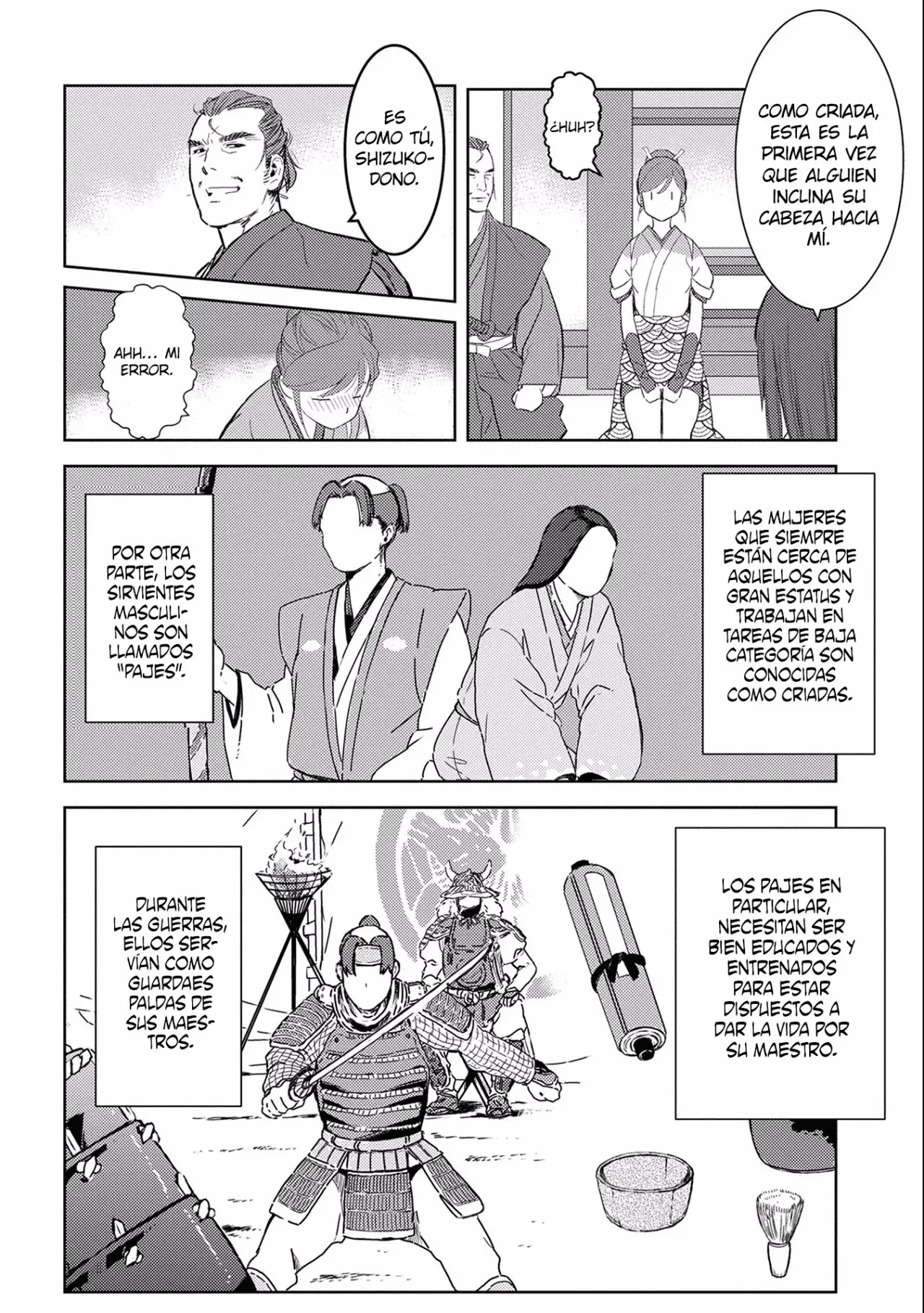 Sengoku Komachi Kuroutan: Noukou Giga - Capítulo 6 - Página 8 - LectorTMOo
