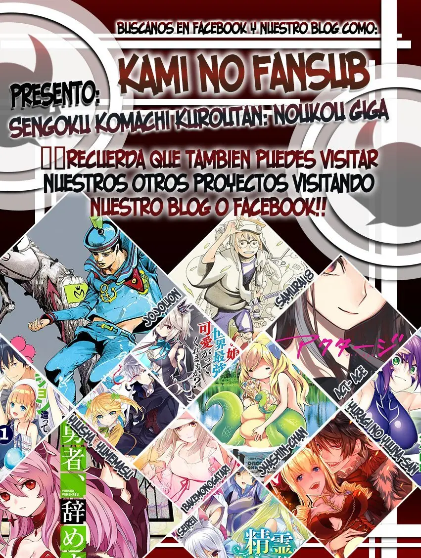 Sengoku Komachi Kuroutan: Noukou Giga - Capítulo 6 - Página 37 - LectorTMOo